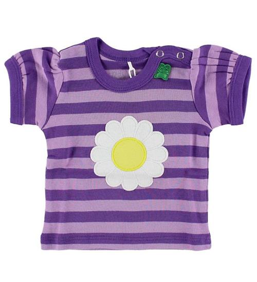 Se Freds World T-shirt - Lillastribet m. Marguerit ved KidsWorld