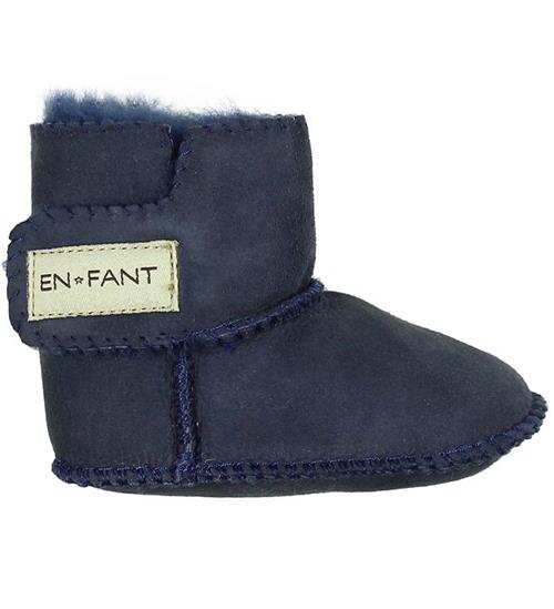 Se En Fant En Fant Lammeskindsfutter m. For - Navy ved KidsWorld