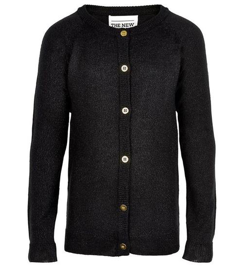 The New The New Cardigan - Sort m. Glimmer