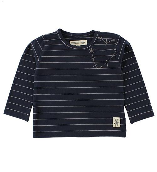 Small Rags Small Rags Bluse - Navy m. Striber