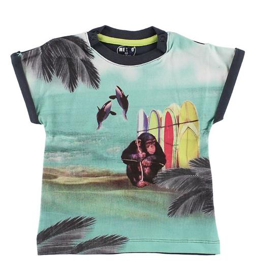 Se Me Too Me Too T-Shirt - KoksgrÃ¥ m. Abe/Surfboards ved KidsWorld