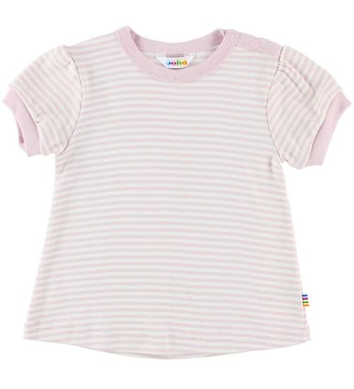 Joha Joha T-shirt - Rosa/Creme Striber