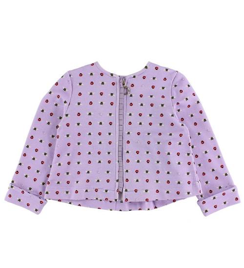 Versace Young Versace Cardigan - Sweat - Lavendel m. MariehÃ¸ns/Bier