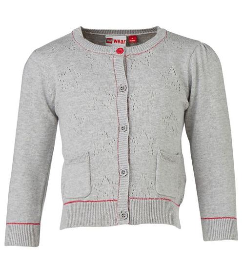 LEGOÂ® Wear LEGOÂ® Duplo Cardigan - Strik - GrÃ¥ m. HulmÃ¸nster