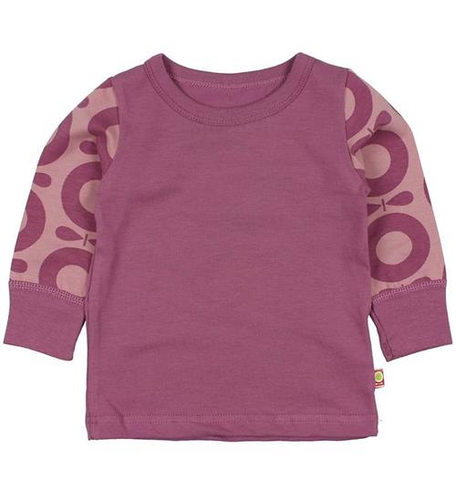 Se Katvig Classics Bluse - Lilla/Rosa m. Lilla Ã?bler ved KidsWorld