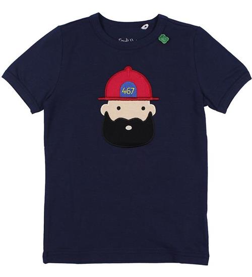 Freds World Freds World T-shirt - Navy m. Brandmand