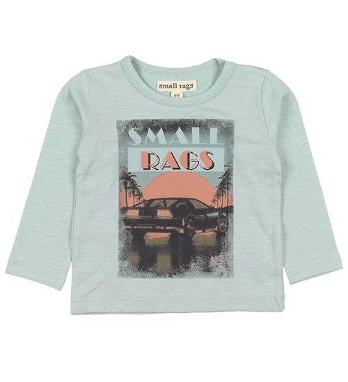 Se Small Rags Small Rags Bluse - Lys BlÃ¥ m. Print ved KidsWorld