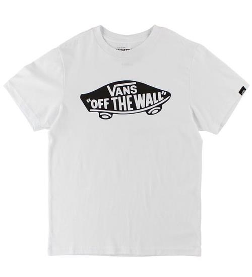 Se Vans Vans T-shirt - Hvid m. Print ved KidsWorld