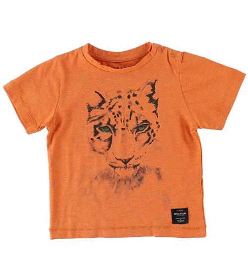 Mini A Ture Mini A Ture T-Shirts - Legolas - Orangemeleret m. Leopard