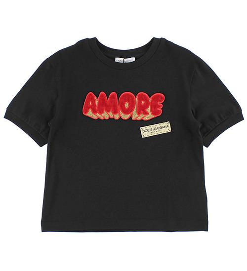 Dolce & Gabbana T-shirt - Sort m. Amore