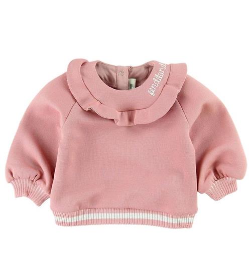 Se Fendi Fendi Kids Bluse - Rosa m. Krave ved KidsWorld