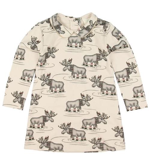 En Fant En Fant Kjole - Beige m. Print