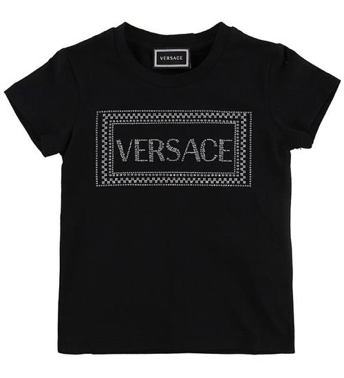 Versace T-shirt - Sort m. Similisten