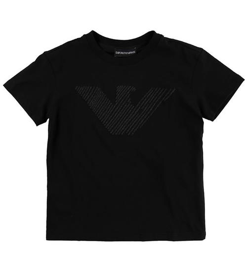 Emporio Armani T-shirt - Sort m. Logo