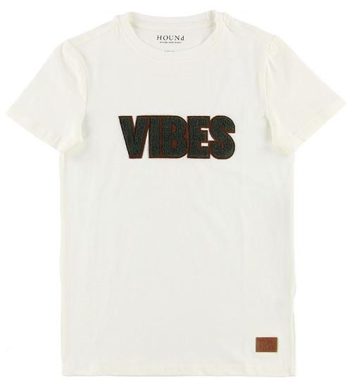 Hound Hound T-shirt - Hvid m. 'Vibes'