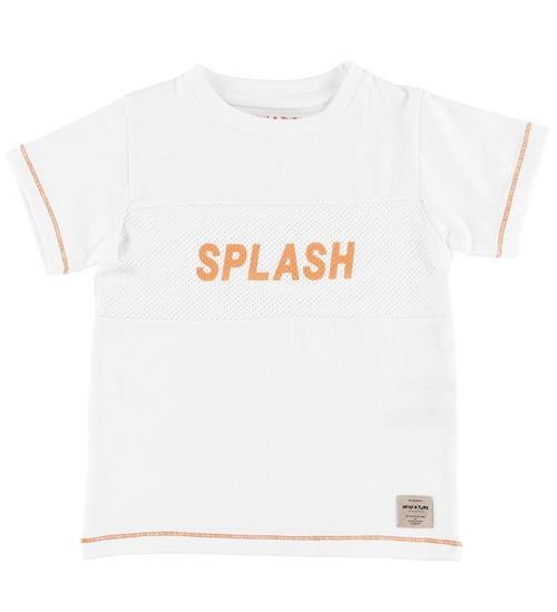 Mini A Ture Mini A Ture T-shirt - Simion - White m. Splash