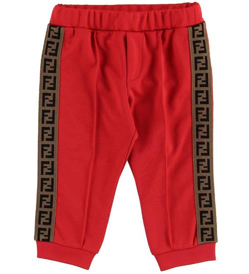 Fendi Fendi Kids Bukser - Track - RÃ¸d m. Stribe