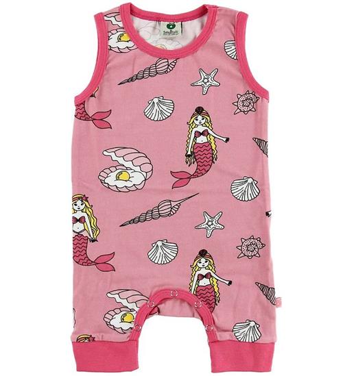 Se SmÃ¥folk Sommerdragt - Rosa m. Havfruer ved KidsWorld