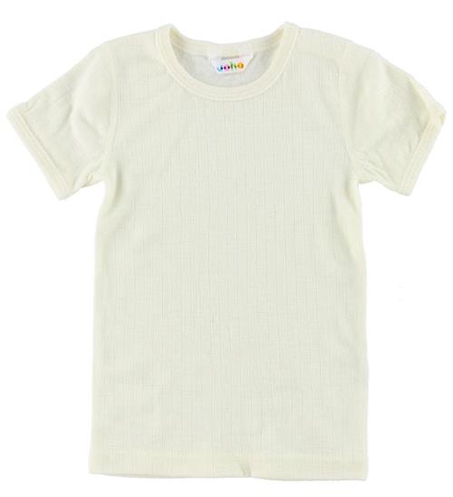 Se Joha Joha T-Shirt - Uld - Creme ved KidsWorld