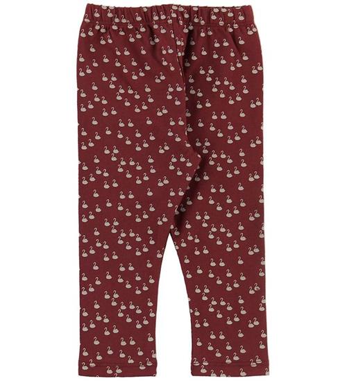 Se Gro Leggings - Malak - Bourgogne ved KidsWorld