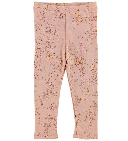 Se Soft Gallery Leggings - Paula - Mini Splash - Rosa ved KidsWorld