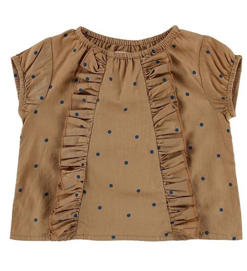 Se MarMar MarMar Top - Twilla - Caramel Dot ved KidsWorld