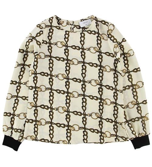 Se Grunt Bluse - Alyssa - White Chain ved KidsWorld