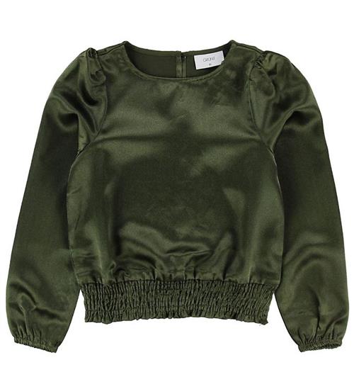 Se Grunt Bluse - Adra - Cosy green ved KidsWorld