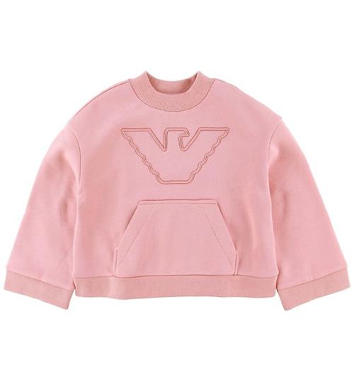 Emporio Armani Emporio Armani Sweatshirt - Rosa Mayfair m. Logo