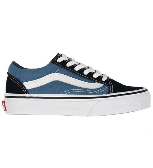 Se Vans Sko - Old Skool - Navy/Hvid ved KidsWorld