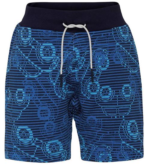 LEGOÂ® Wear LEGOÂ® Duplo Sweatshorts - LWPan - Navy/BlÃ¥stribet m. Biler