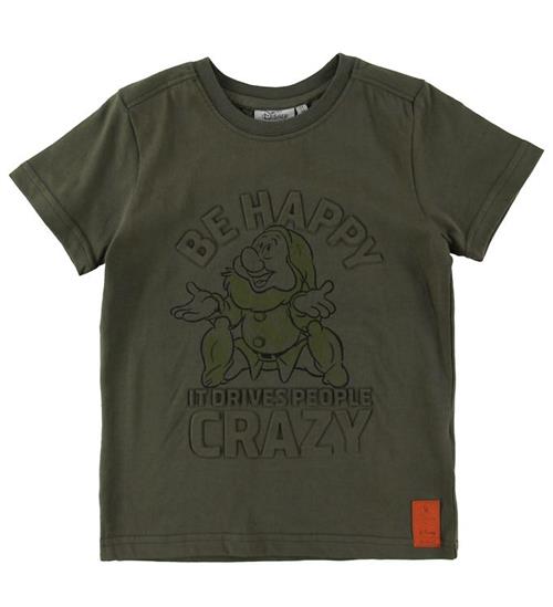 Wheat Disney Wheat Disney T-Shirt - Happy - Army Leaf