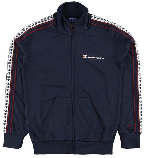 Se Champion Champion Fashion Cardigan - Navy ved KidsWorld