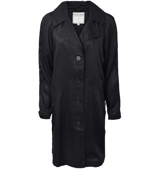 Se Hound Trenchcoat - Black ved KidsWorld