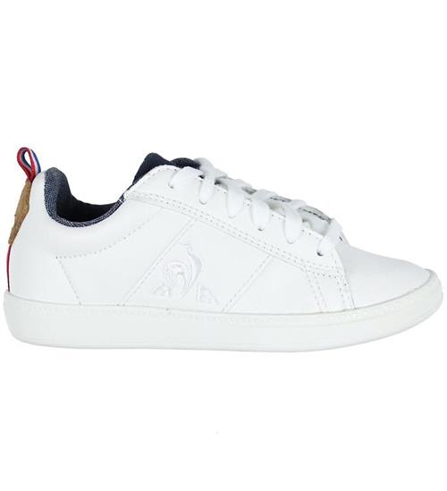 Le Coq Sportif Sko - Courtclassic - Hvid/Brun