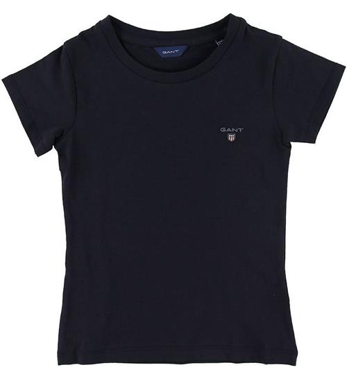 Se GANT GANT T-shirt - Original Fitted - Navy ved KidsWorld