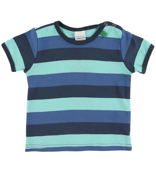 Freds World Freds World T-shirt - Multi Stripe - BlÃ¥