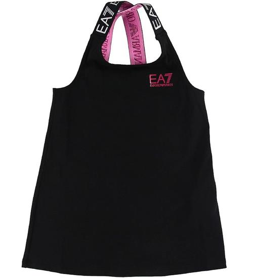 Se EA7 EA7 Top - Sort/Pink m. Logo ved KidsWorld