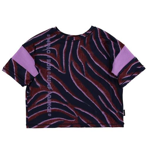 Se Molo Molo T-shirt - Odessa - Zebra Stripes ved KidsWorld