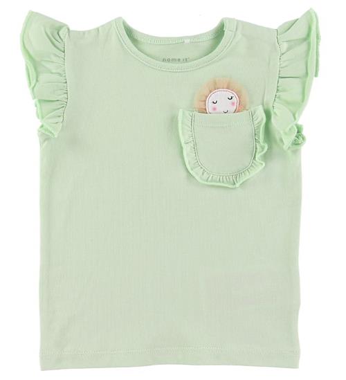 Se Name It T-shirt - NbfJade - Spray m. Lomme ved KidsWorld