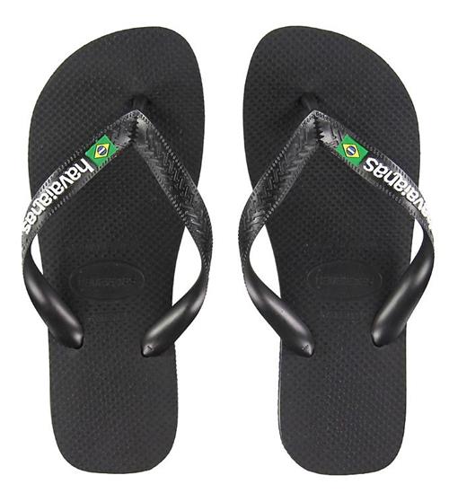 Se Havaianas Havaianas Klipklapper - Brasil - Sort ved KidsWorld