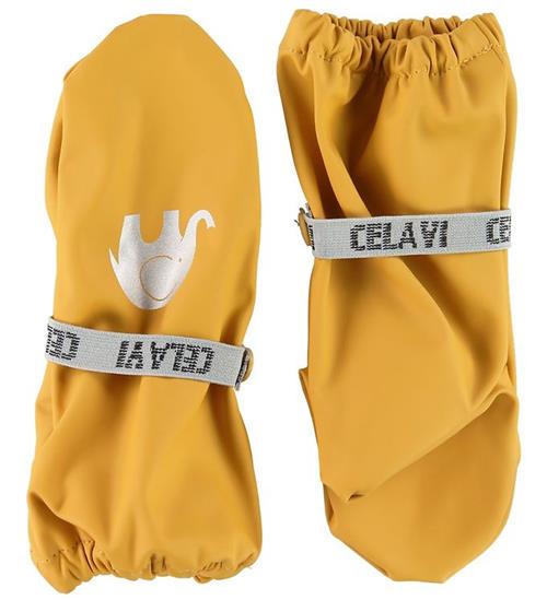 Se CeLaVi CeLaVi Luffer - PU - Mineral Yellow ved KidsWorld