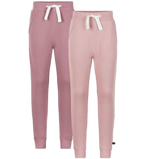 Minymo Minymo Sweatpants - 2-pak - Mesa Rose