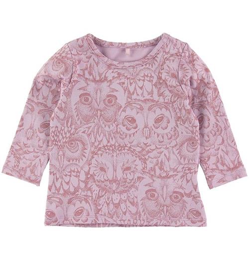 Se Soft Gallery Bluse - Baby Bella - Lavendel m. Ugler ved KidsWorld