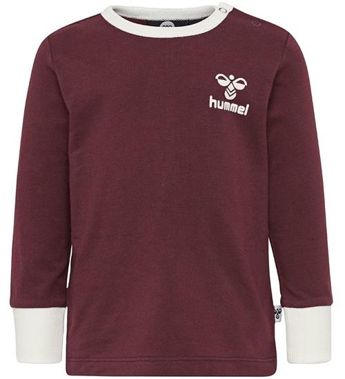 Se Hummel Bluse - HMLMaui - Bordeaux ved KidsWorld