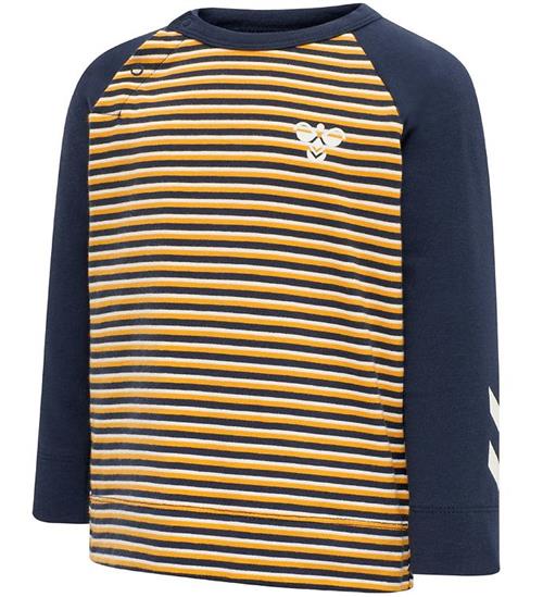 Hummel Bluse - hmlStanton - Gul/Navy