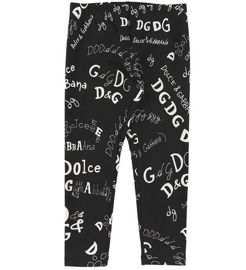 Dolce & Gabbana Dolce & Gabbana Leggings - Sort m. Print