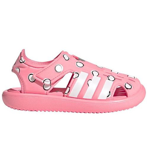 Se adidas Performance Badesandaler - Water C - Rosa m. Minnie Mouse ved KidsWorld