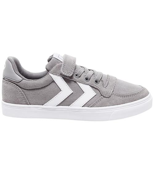 Hummel Hummel Sko - HMLSlimmer Stadil Low Jr - Frost Grey