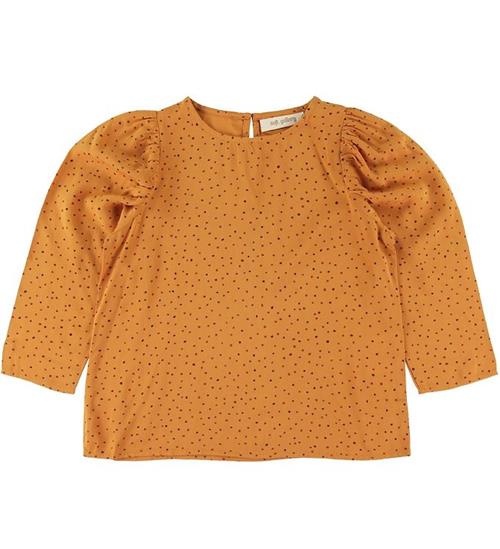 Se Soft Gallery Bluse - Gaelle - Orange m. Prikker ved KidsWorld